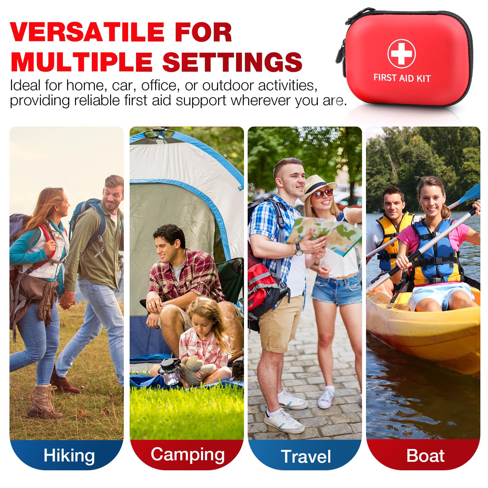 Daisiki Mini First Aid Kit enables quick response in boating or outdoor adventures