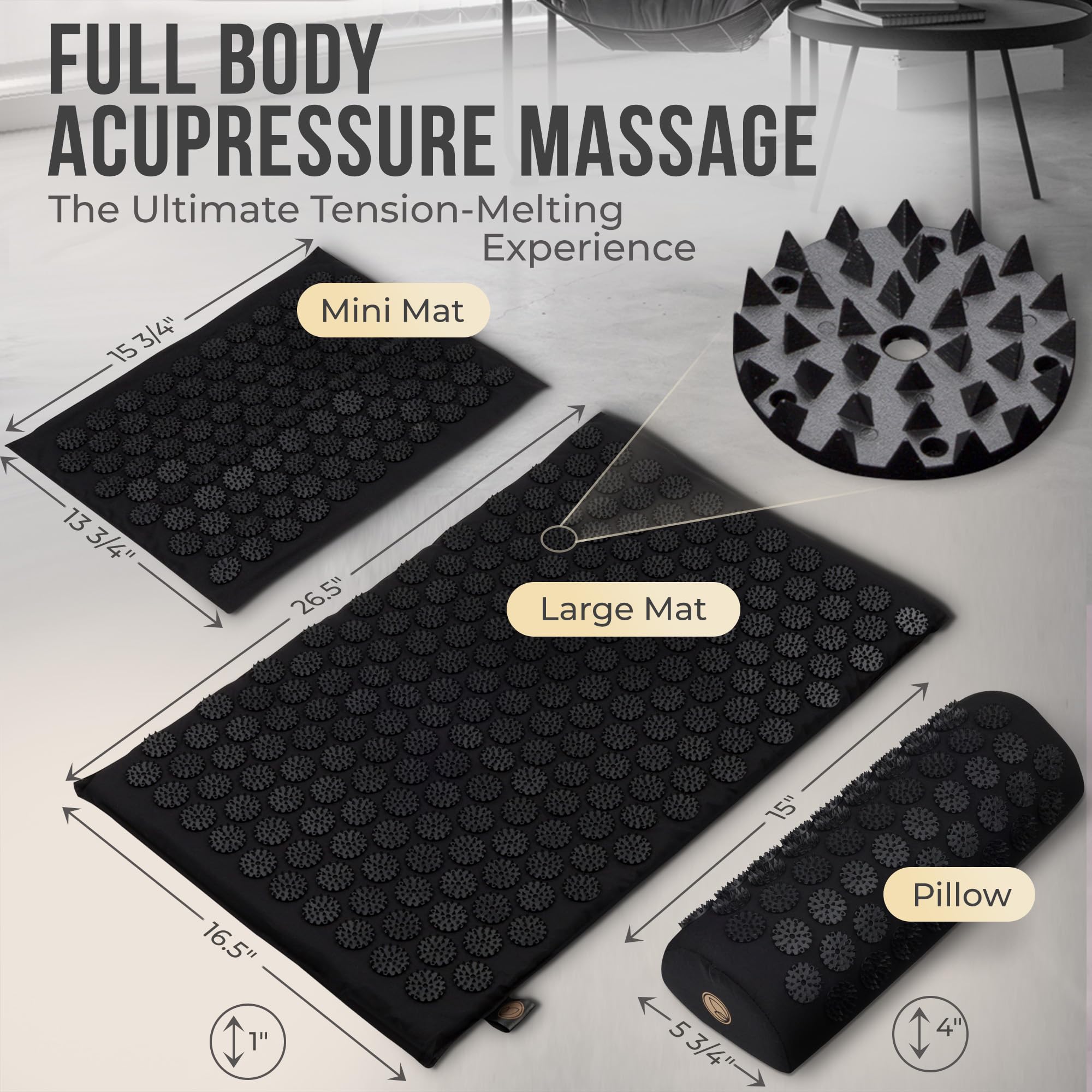 Dakini travel-friendly bundle ready for hotel rooms or gym sessions