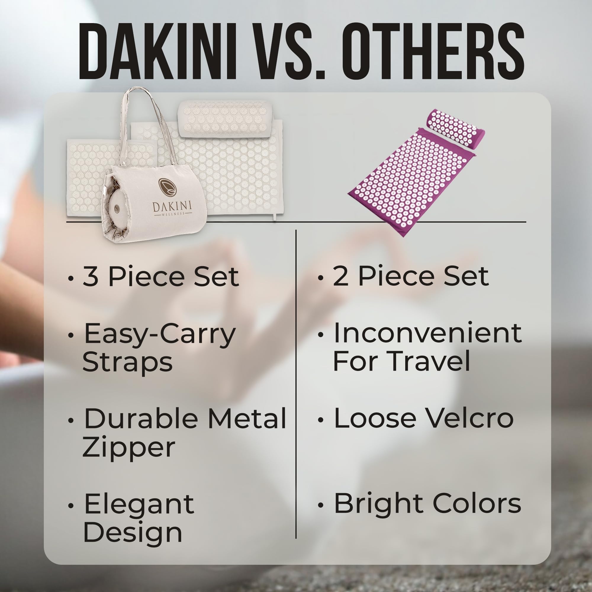 Dakini full three-piece set ready for at-home relaxation.