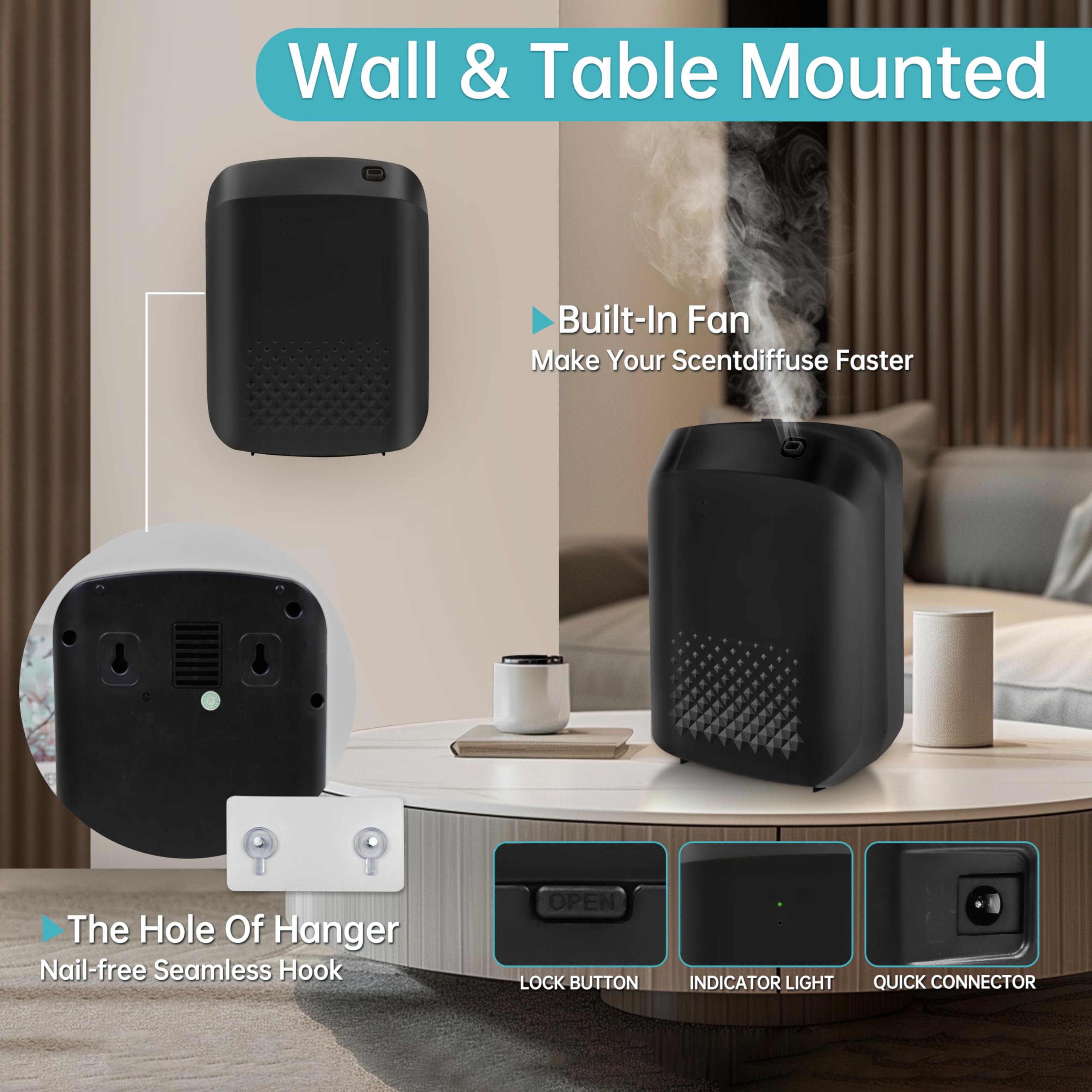 DAKISTF tabletop design image reflects elegant placement in living areas.
