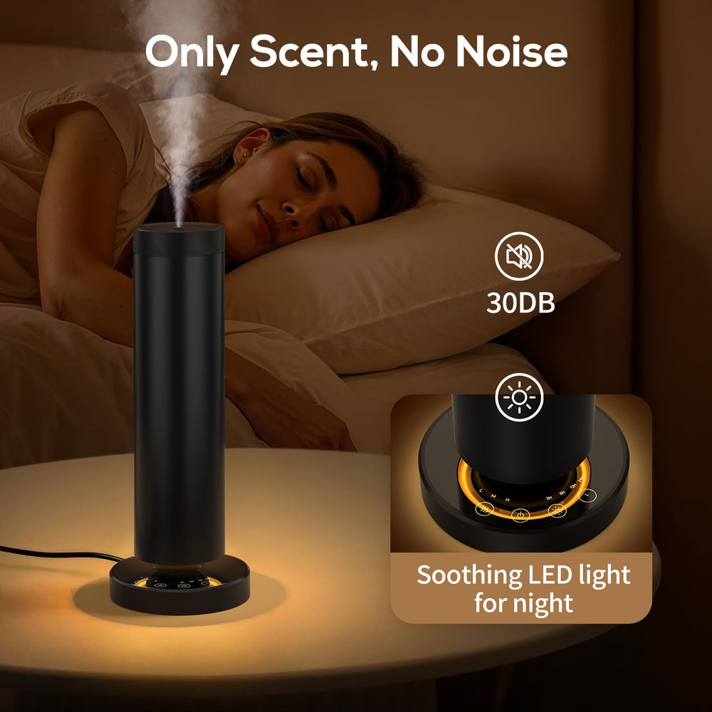 Dakomoda diffuser with 90ml capacity supports fragrance in large spaces.