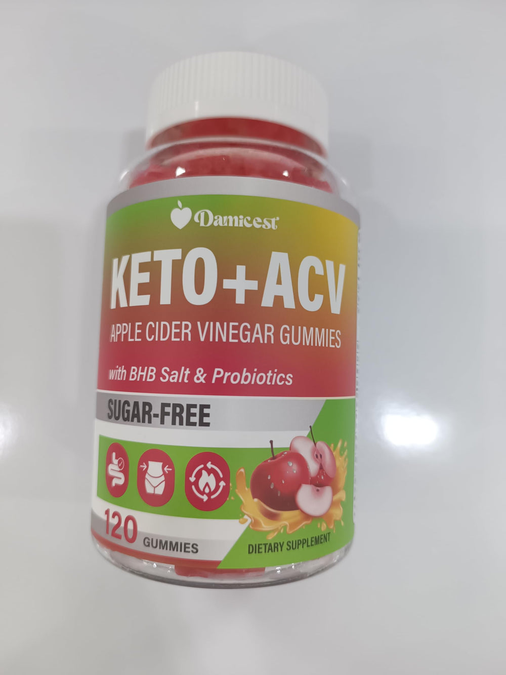 Damicest Vitamin B12 and keto blend promoting daily energy and metabolism.
