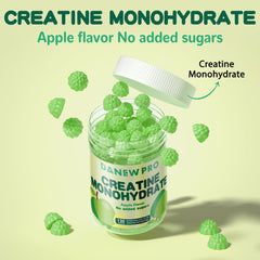 DANEW Pro Creatina Gominola Manzana: textura suave de las gomitas