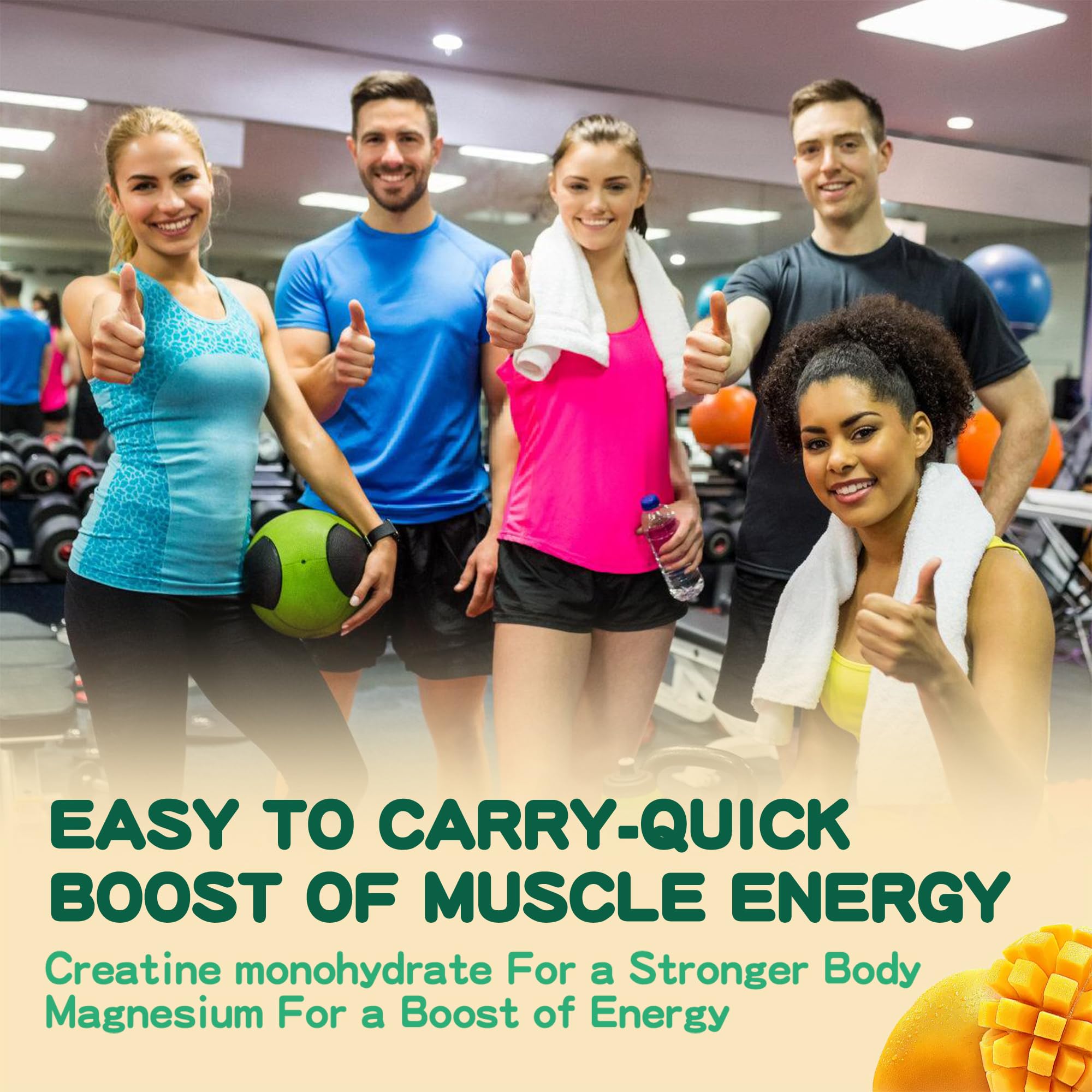 DANEW Pro Creatine Gummy ready-to-take pre-workout snack