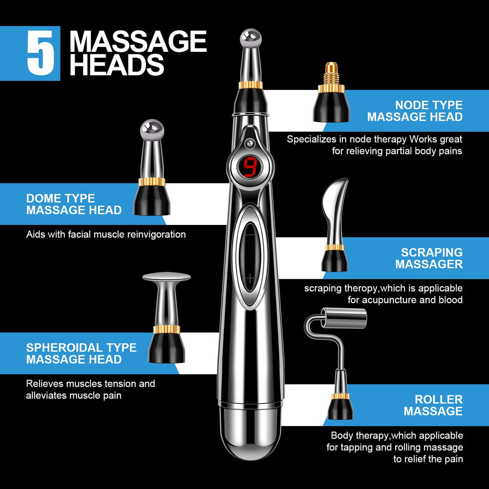 Dangshan 5-in-1 acupuncture pen in-arm use for targeted relief