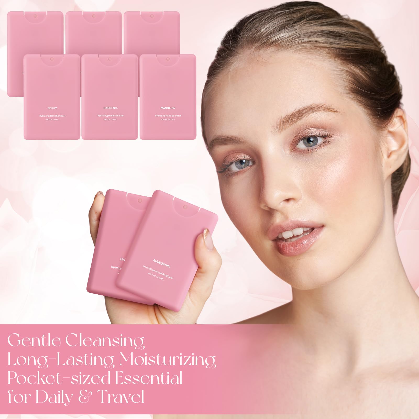 Dansib pink scented label highlights variety and sensory experience.