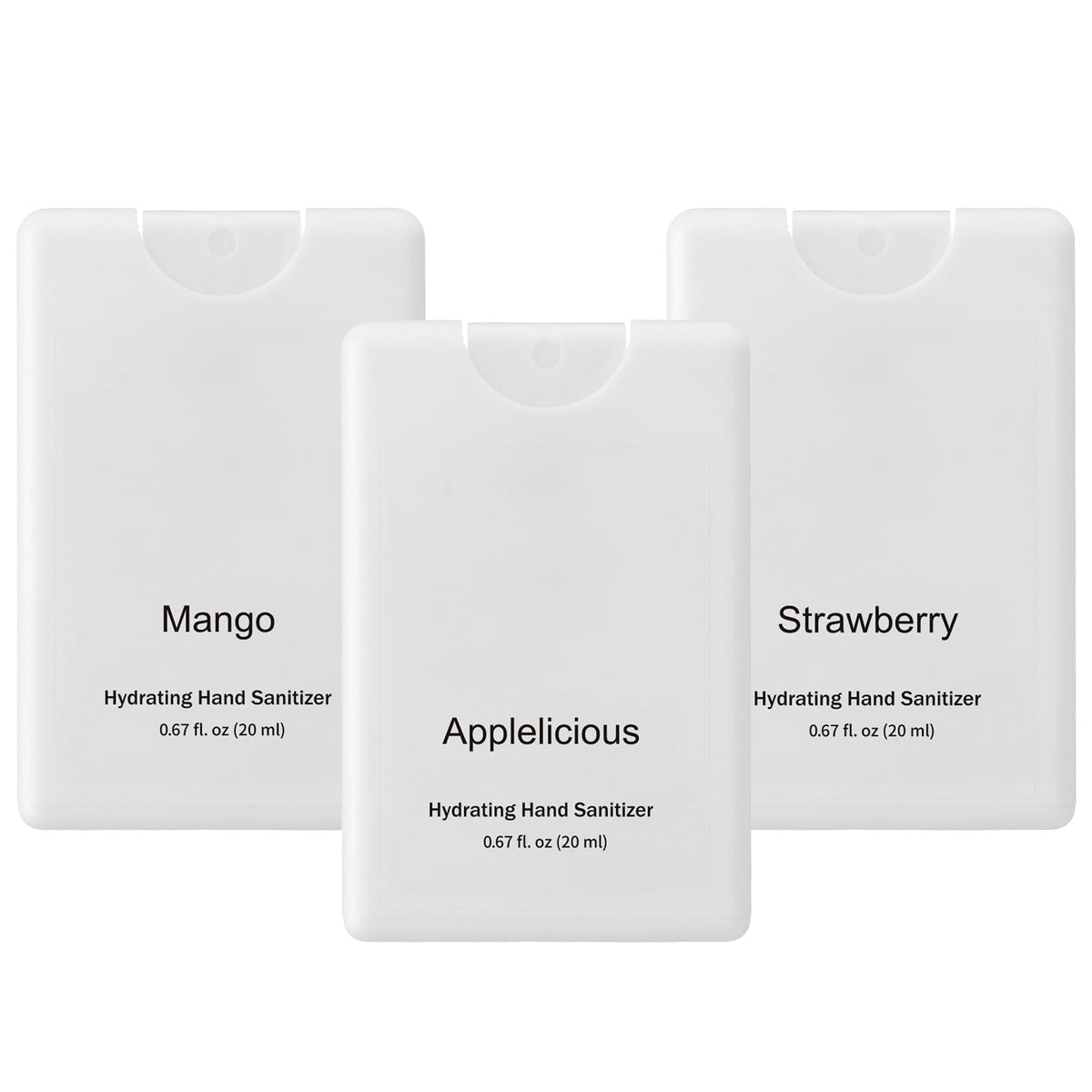 Dansib Power Mist Apple hand sanitizer in a compact bottle for on-the-go freshness