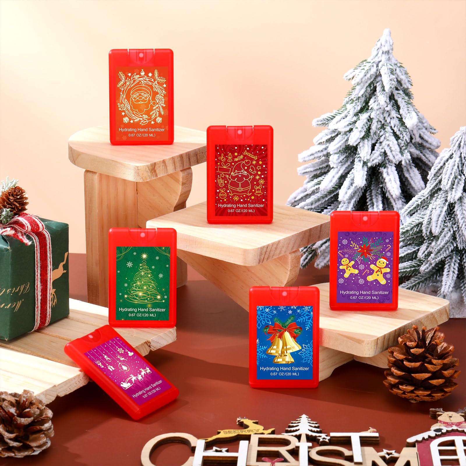 Dansib stocking stuffer hand sanitizers, vibrant scents for celebrations