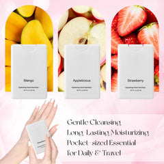 Dansib travel-size hand sanitizer spray in a compact kit for everyday carry