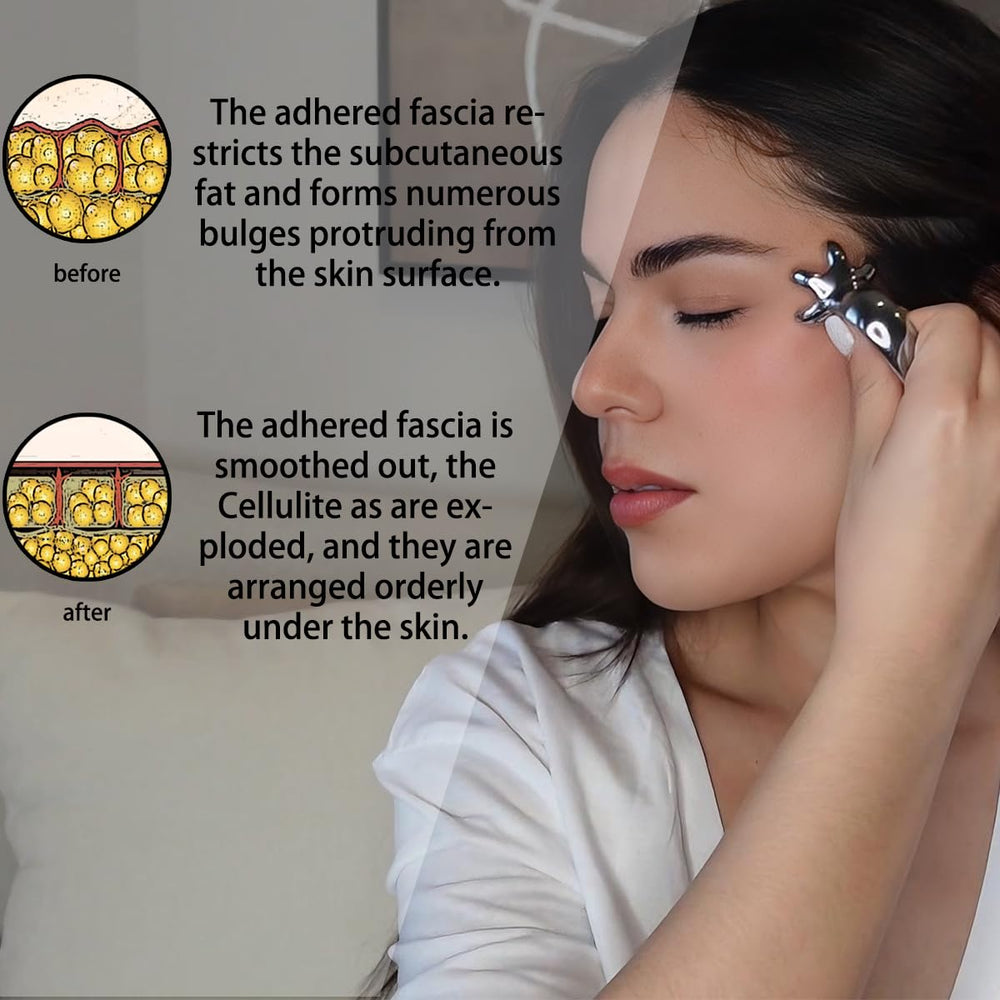 DarkRING full kit laid out showing both tools for facial and body massage