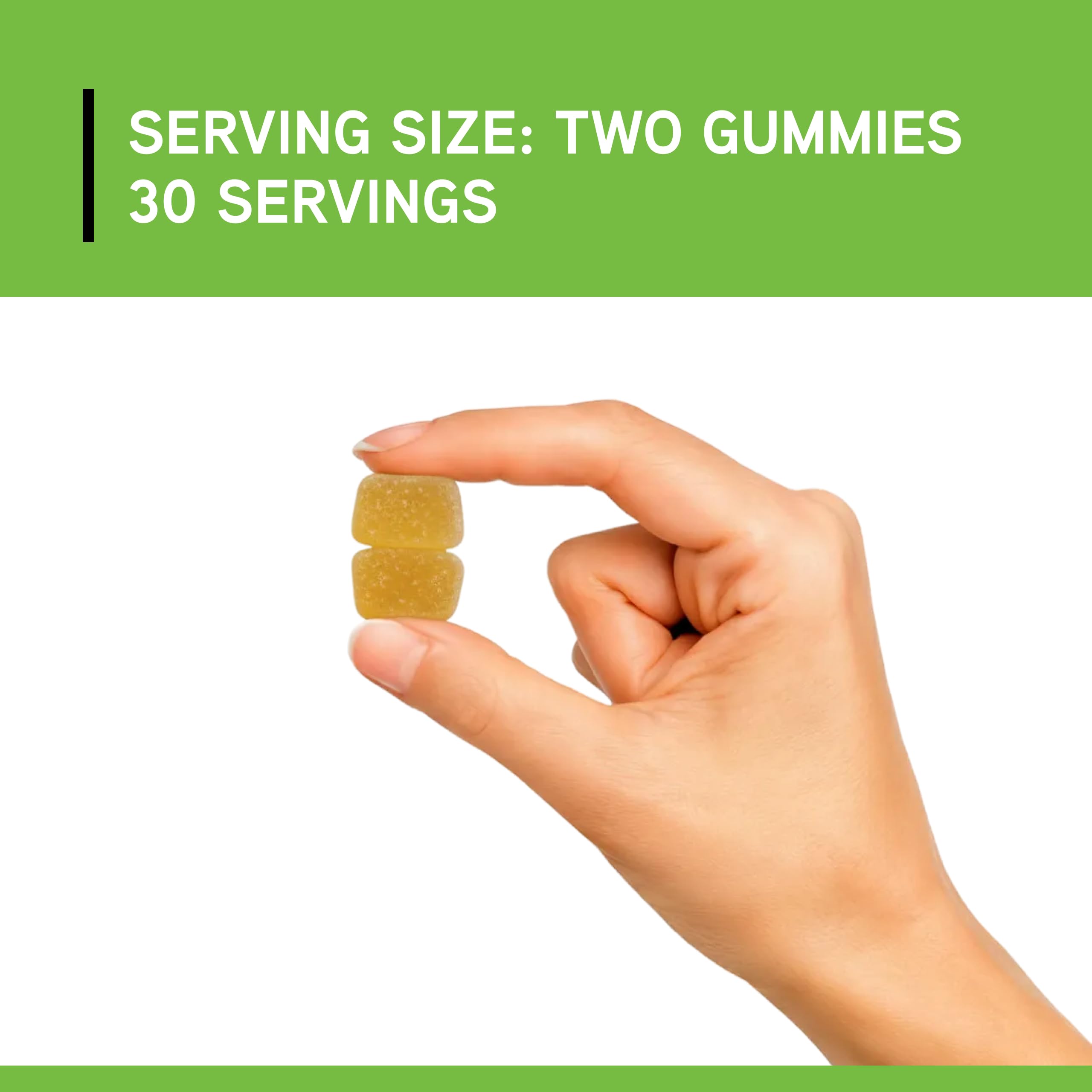 DaVinci ADK Gummies serving, ideal for a quick bone and immune boost