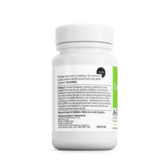 DaVinci ADK label nutrition close-up, featuring 1,500 mcg Vitamin A per serving