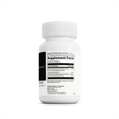 DAVINCI Iron Bis-Glycinate bottle with clear label and supplement facts