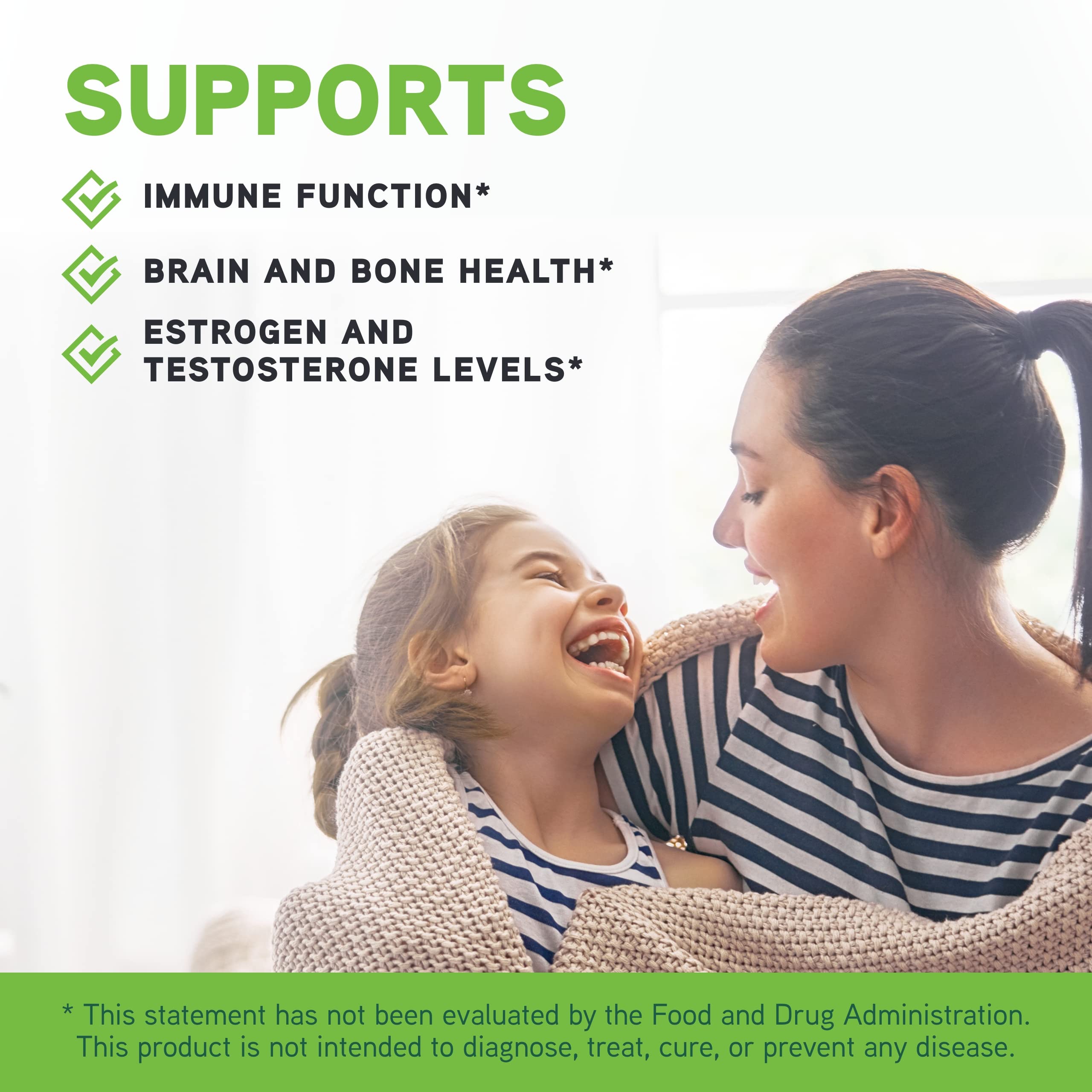 DAVINCI Labs DHEA brain-health icon suggesting memory and focus support.