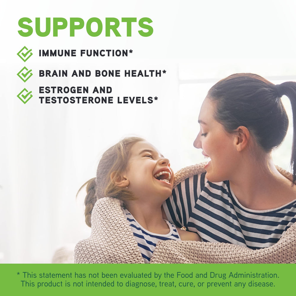 DAVINCI Labs DHEA brain-health icon suggesting memory and focus support.