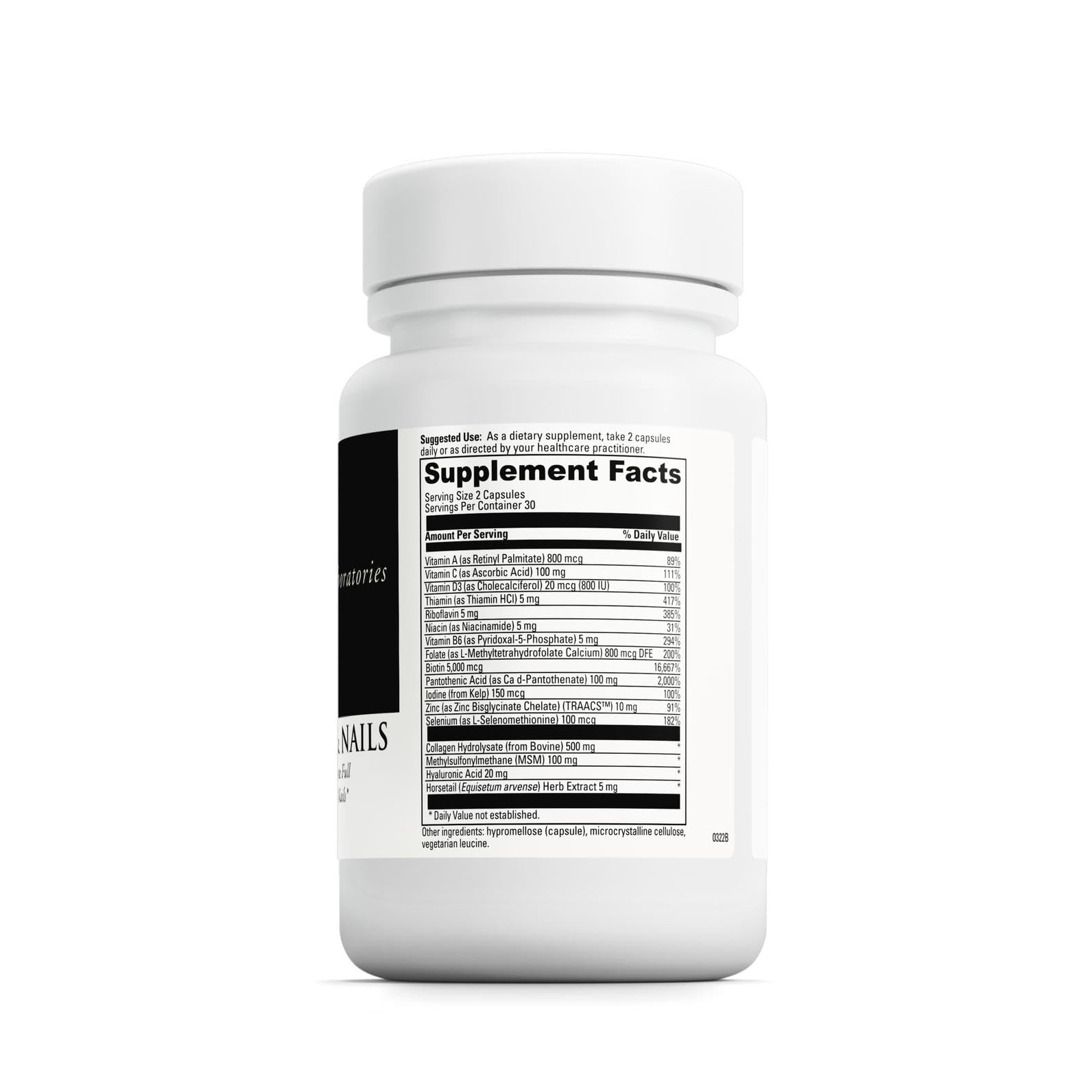 DaVinci Labs capsules closeup highlighting multinutrient support.