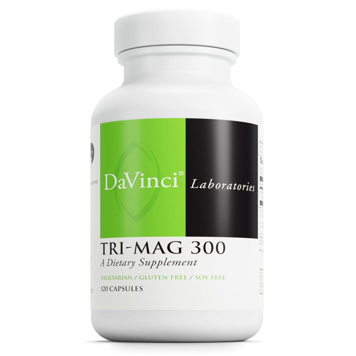 DAVINCI Tri-Mag 300 bottle ready for a calming bedtime routine.