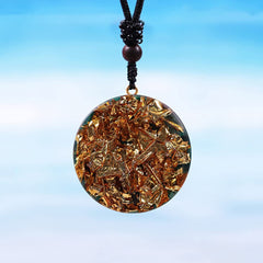 Day Day Up pendant resin glow enhances color and wearability