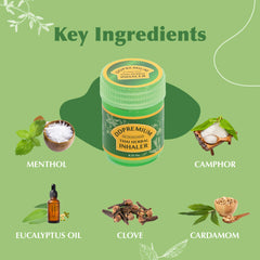 DDPremium inhaler camphor oil note with cool-warm sensation