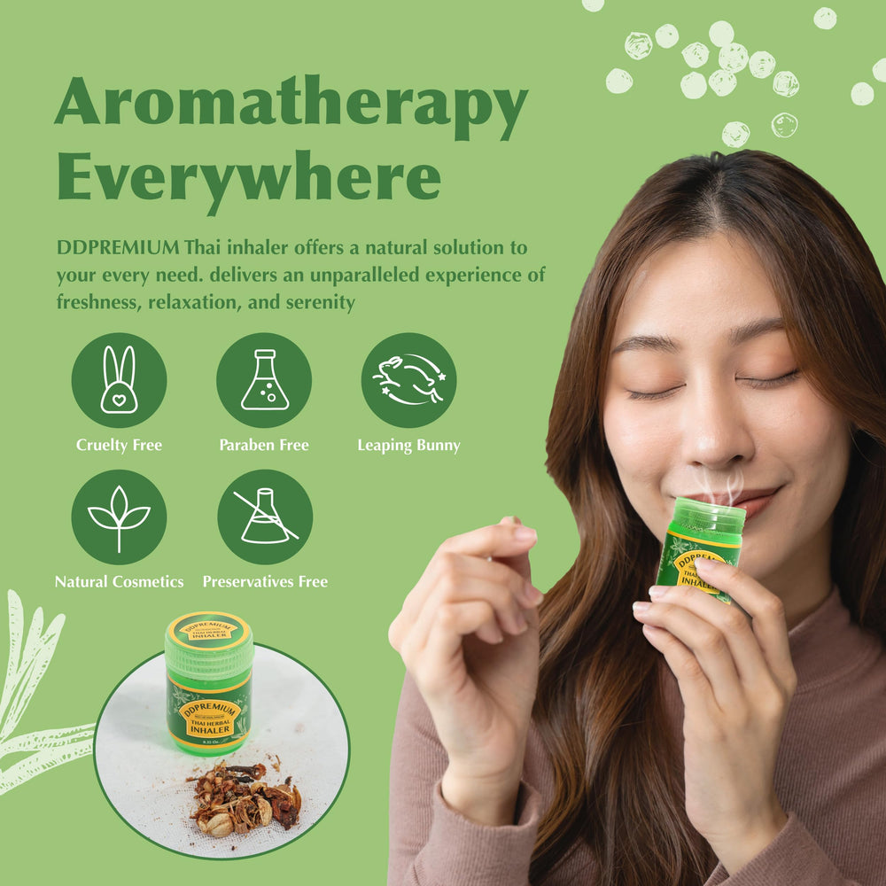 DDPremium Thai Herbal Inhaler portable pocket-size for everyday carry