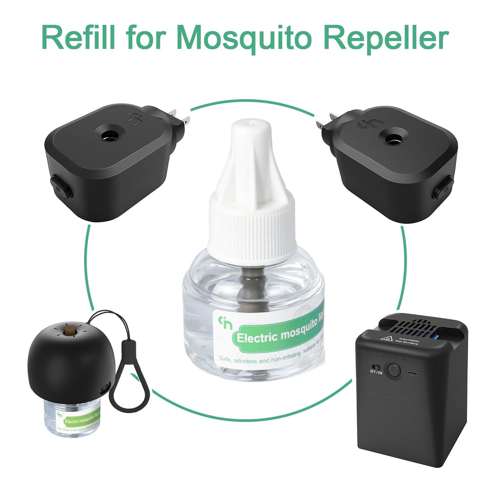 Ddrihlees DEET-free refill for skin-safe outdoor use.