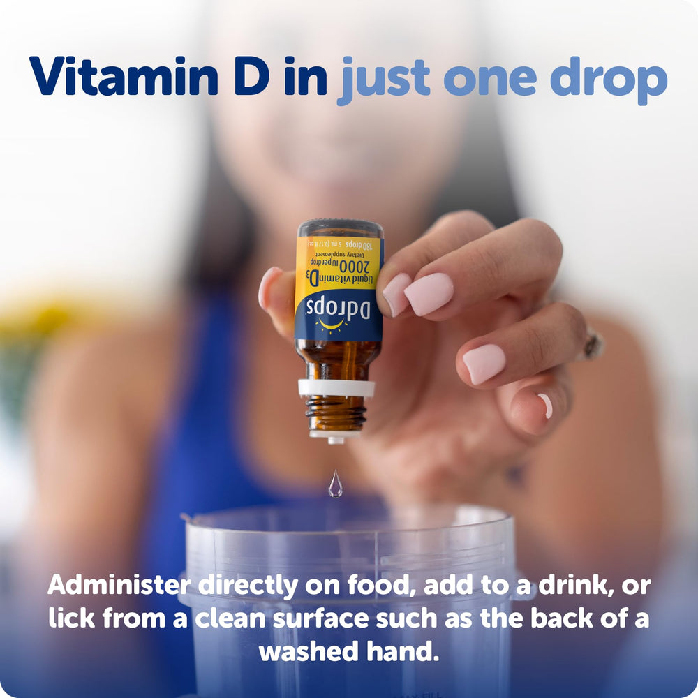 ddrops Adults 2000IU vitamin D3: pure ingredient for clean supplement intake
