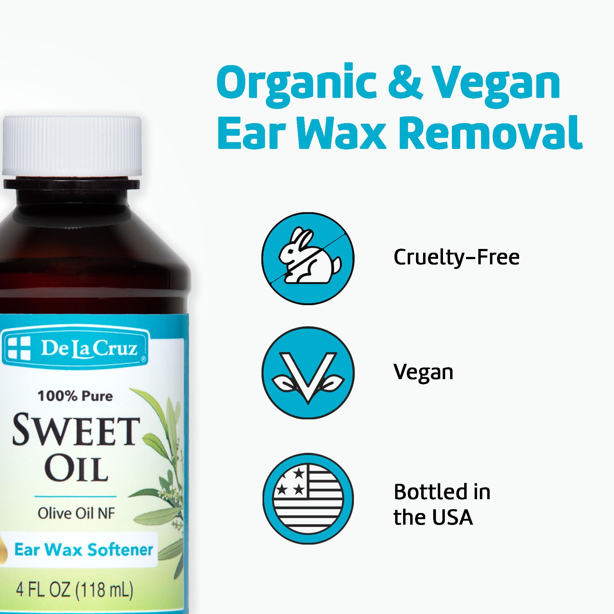 Refill packaging for De La Cruz ear wax remover.