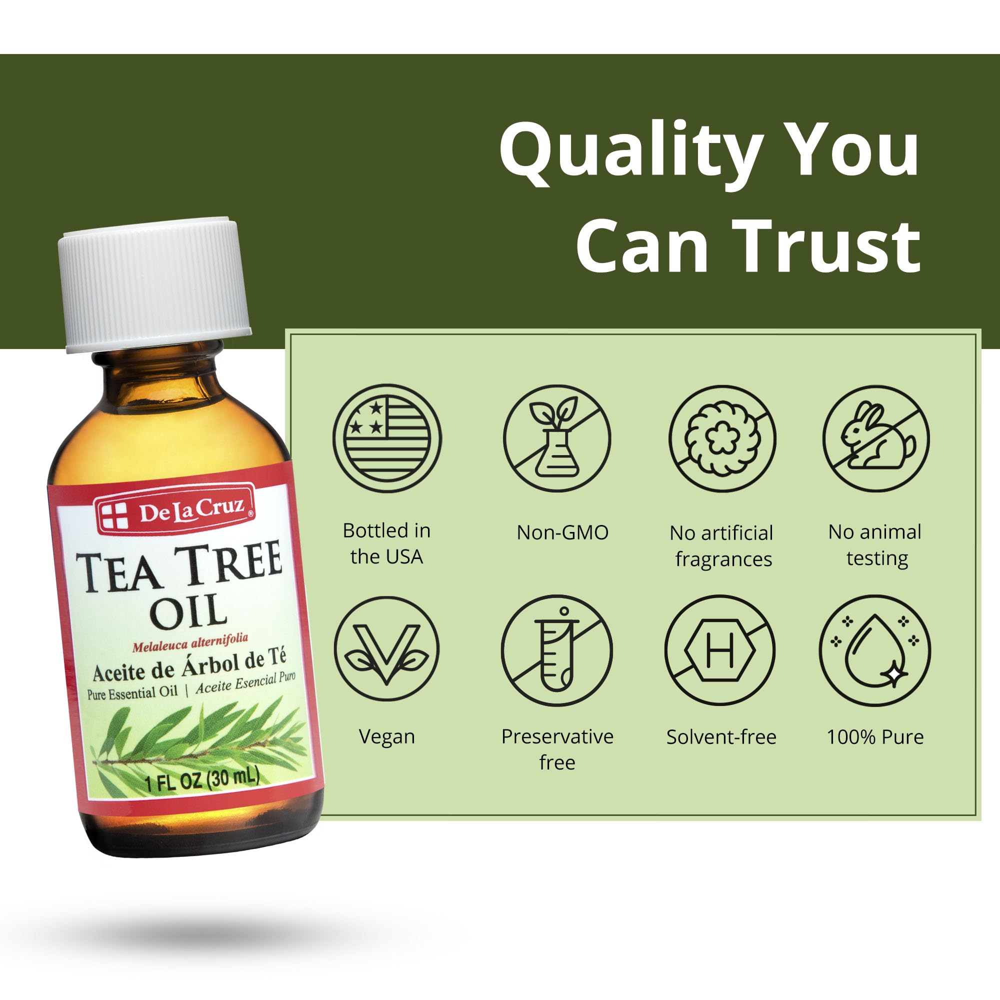 De La Cruz Tea Tree Oil Australian origin spotlight