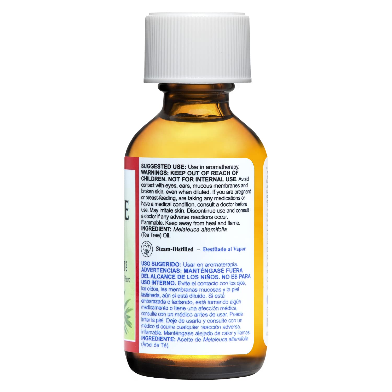 De La Cruz Tea Tree Oil vegan and cruelty-free use