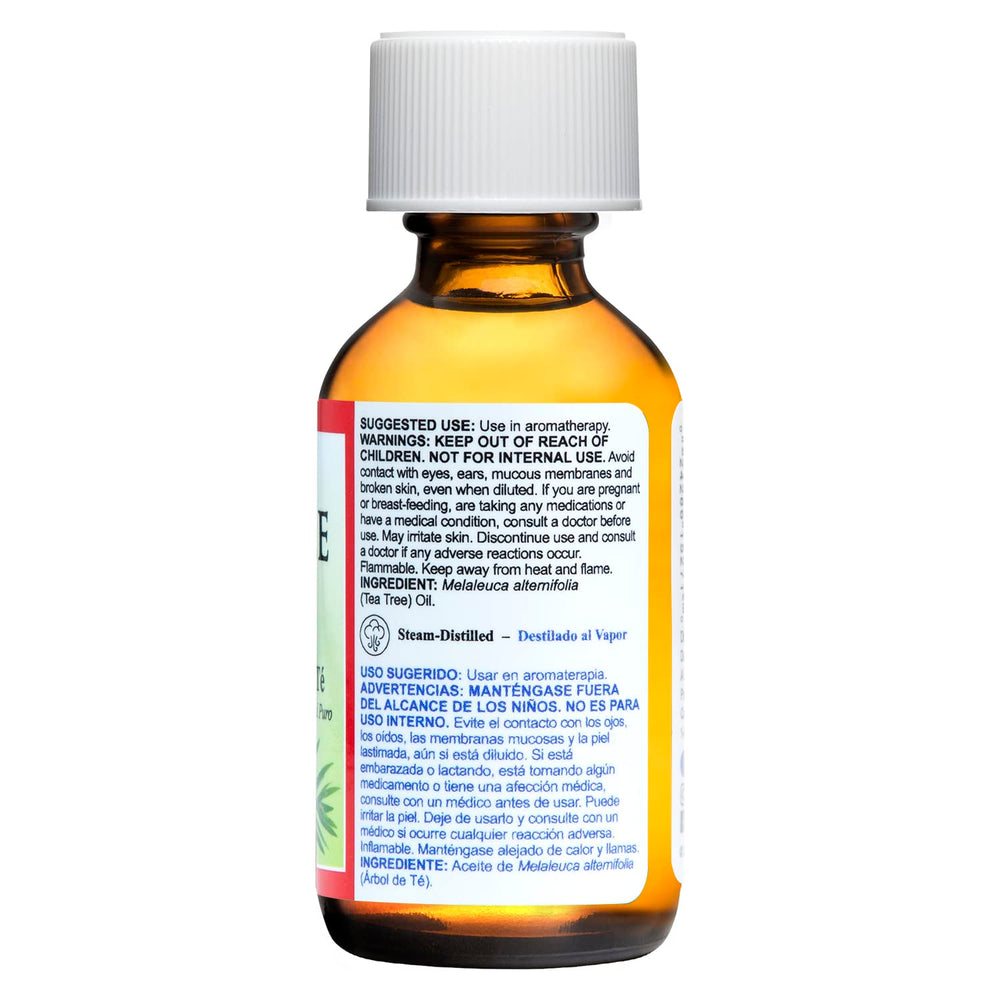 De La Cruz Tea Tree Oil vegan and cruelty-free use