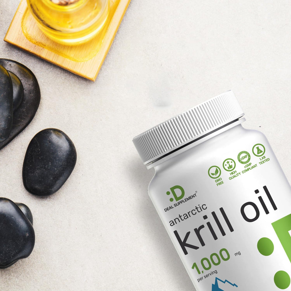 DEAL SUPPLEMENT Antarctic Krill Oil astaxanthin pigment highlights antioxidant properties