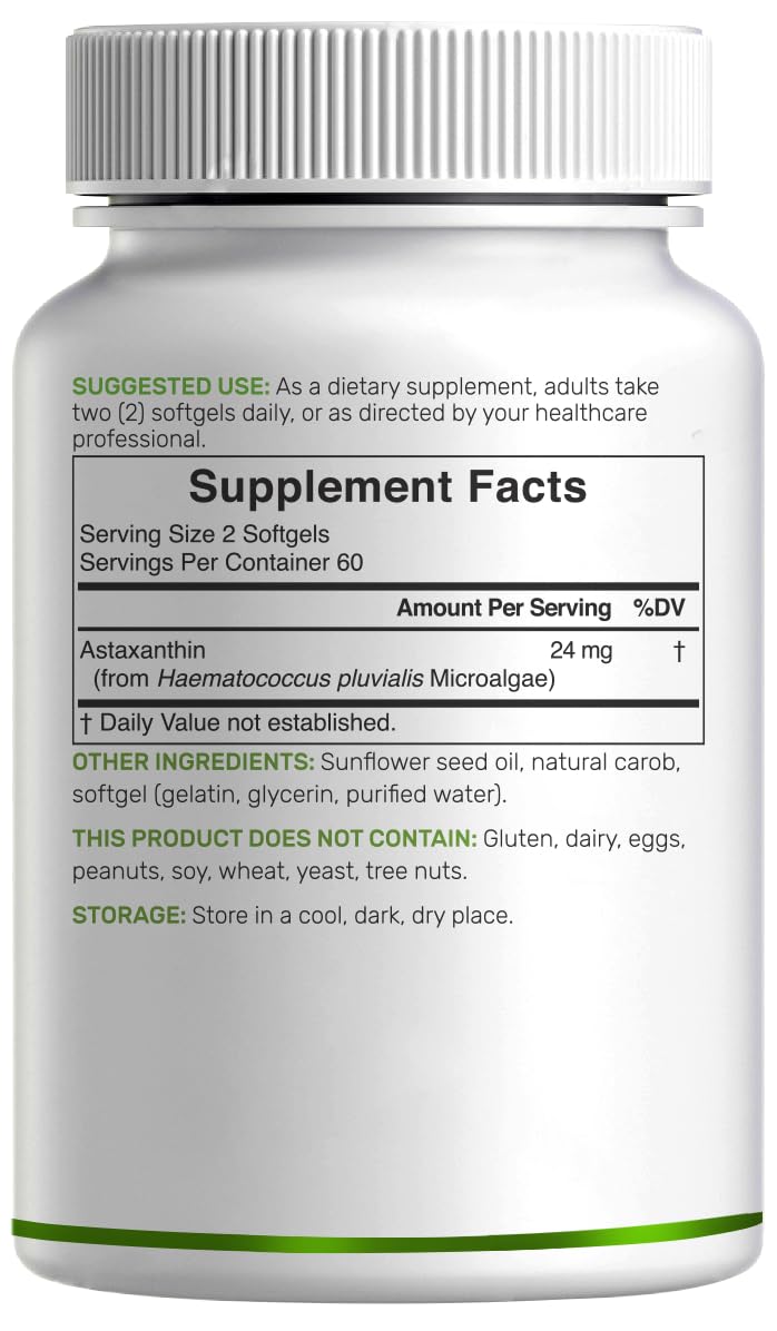 DEAL SUPPLEMENT Astaxanthin usage scene with glass of water for easy swallowing.