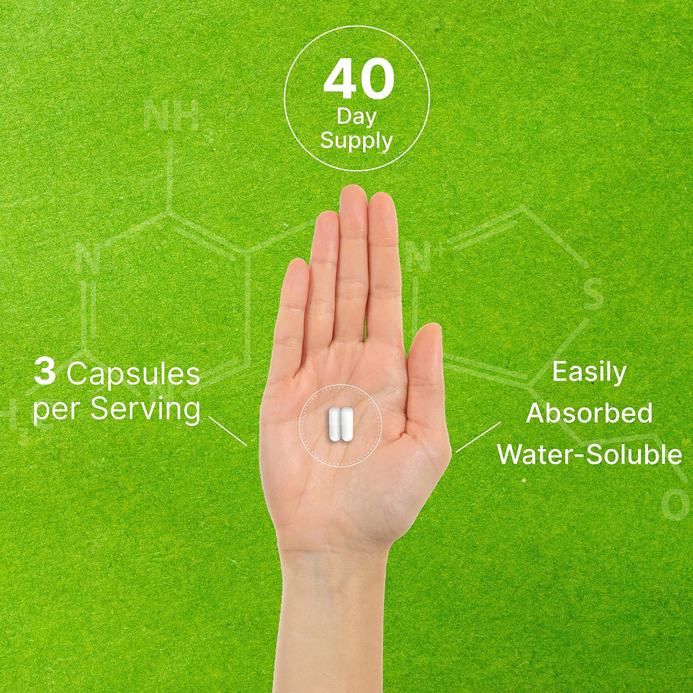 Deal Supplement bottle side view highlighting allergen-free formulation