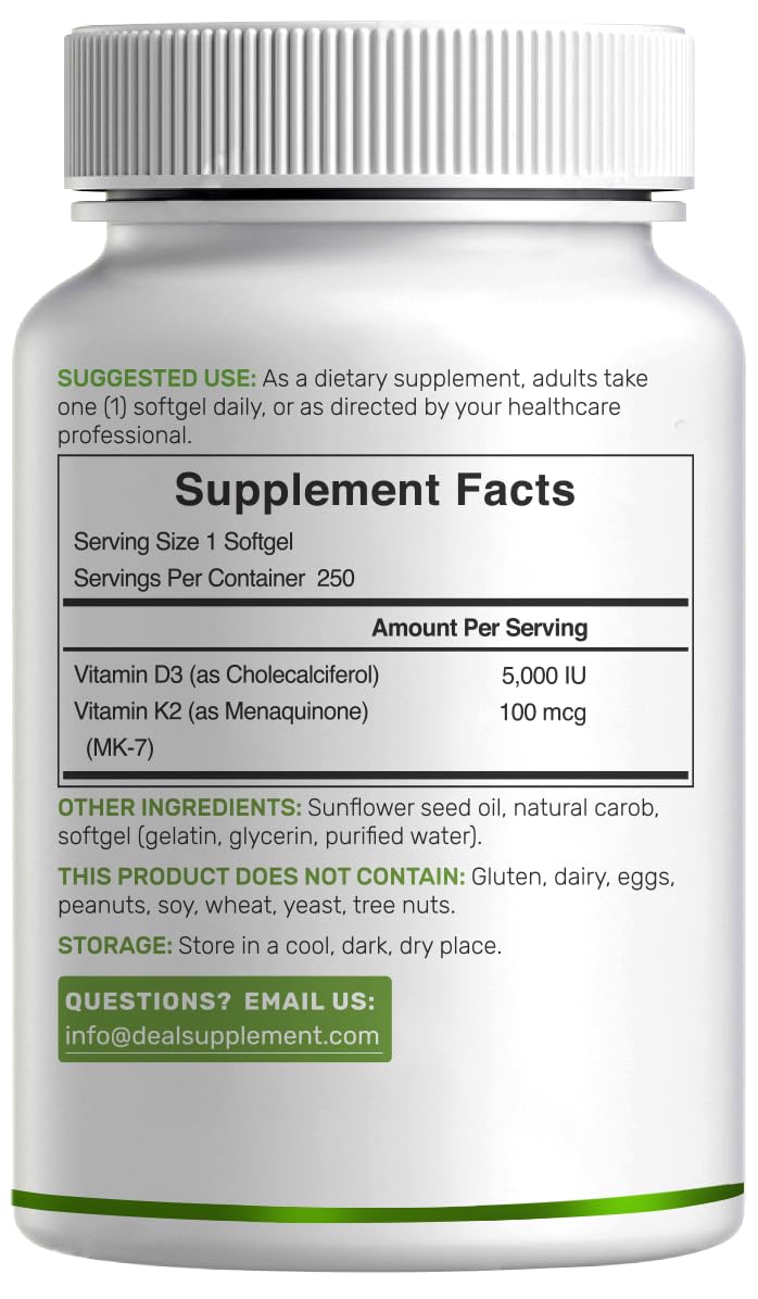 Deal Supplement capsule in hand illustrates daily intake