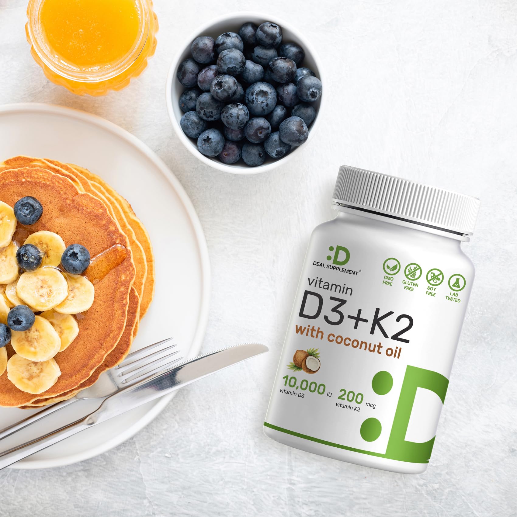 Deal Supplement capsule texture close-up showing high-strength formula