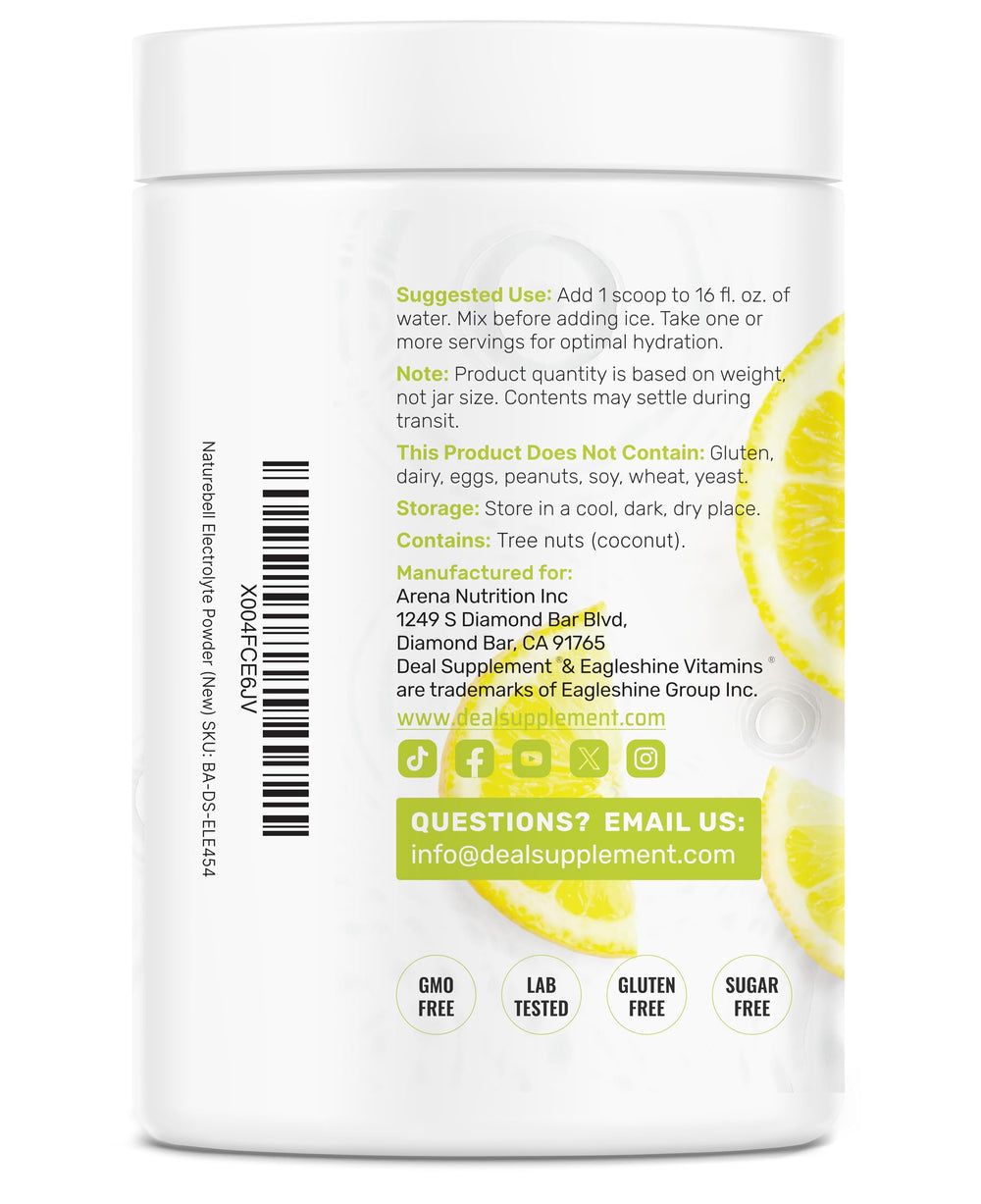 Keto-friendly, zero sugar electrolyte mix from Deal Supplement