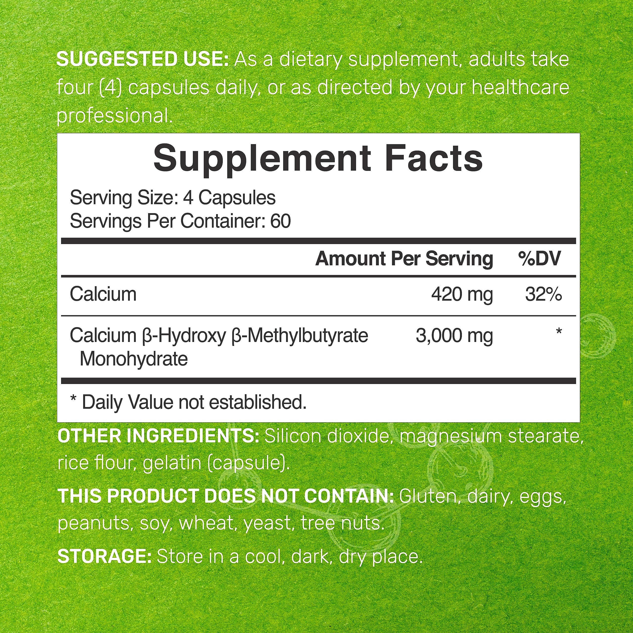 DEAL SUPPLEMENT HMB capsules dispensing setup for easy dosing.