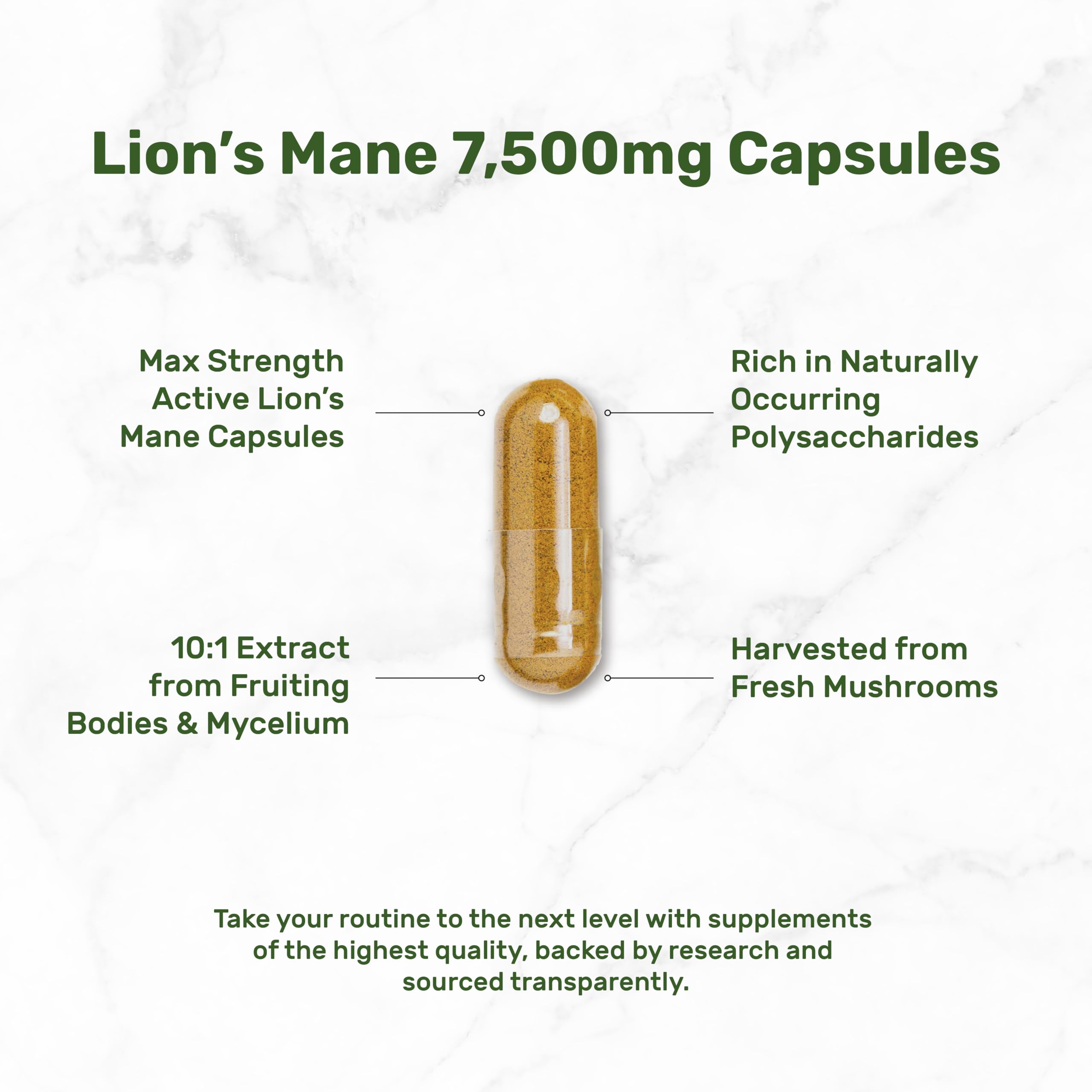 DEAL SUPPLEMENT label with non-GMO badge emphasizing product integrity
