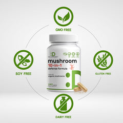 Deal Supplement Lions Mane mushroom supports cognitive focus