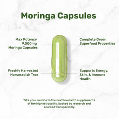 DEAL SUPPLEMENT Moringa Capsules shown for daily use and routine energy.