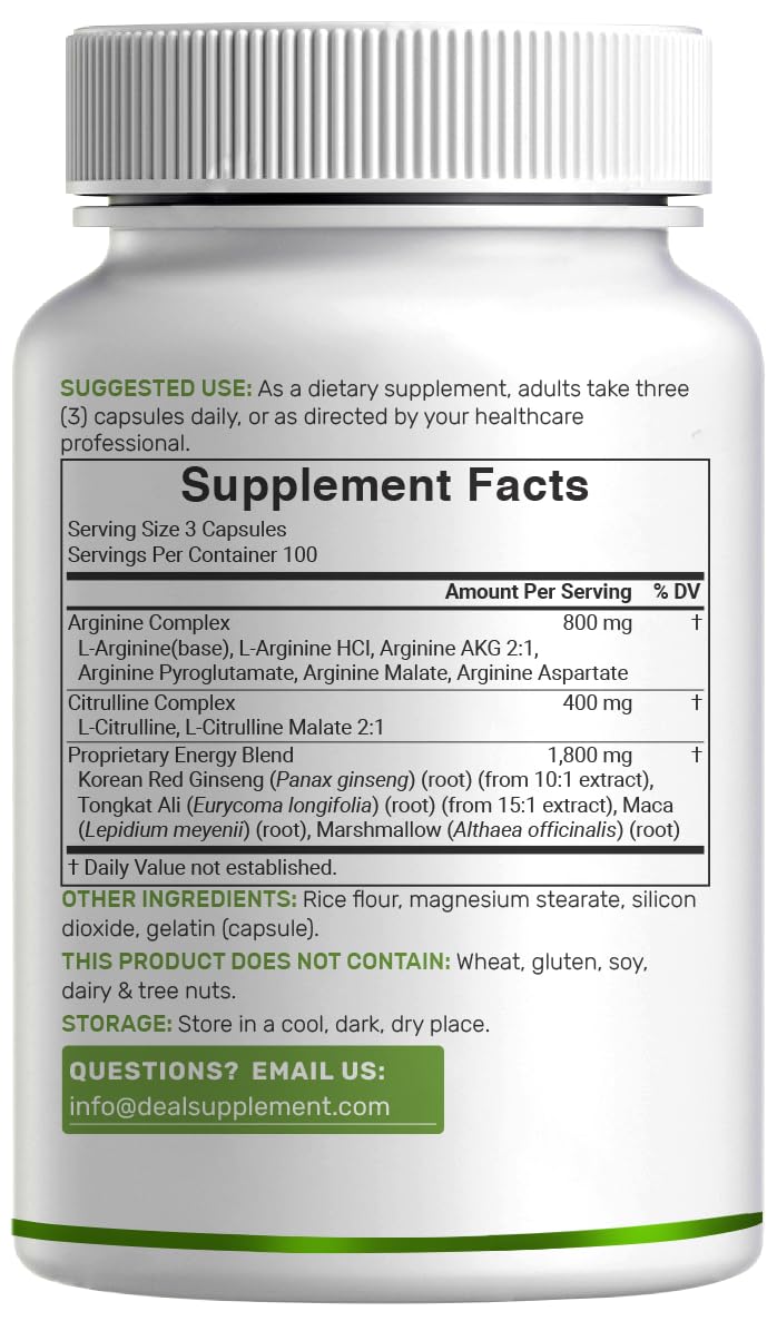 DEAL SUPPLEMENT Non-GMO, third-party tested for quality