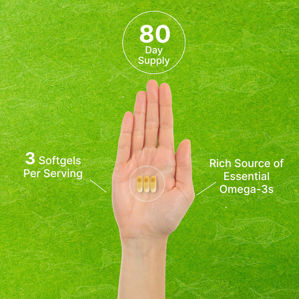 DEAL SUPPLEMENT EPA 1200 mg and DHA 900 mg per serving