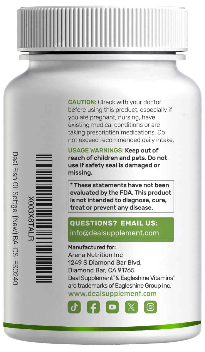 DEAL SUPPLEMENT third-party tested for quality and safety assurance