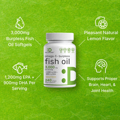 DEAL SUPPLEMENT wild caught fish oil sourced from deep ocean waters