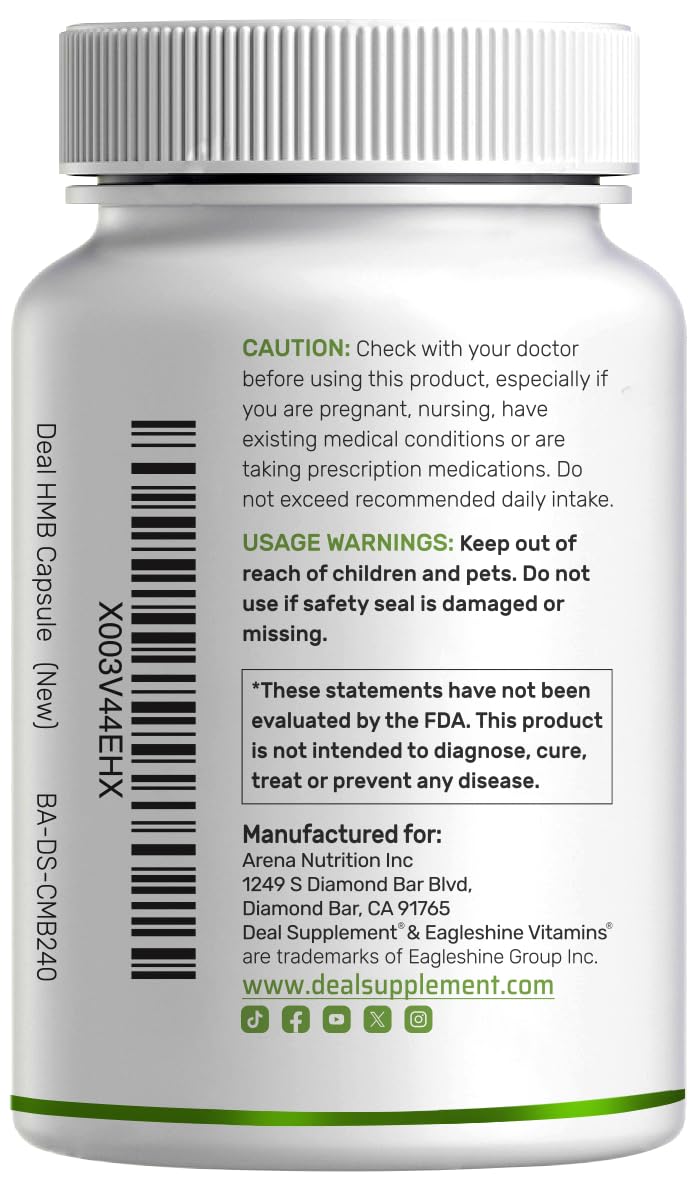 DEAL SUPPLEMENT packaging close-up emphasizing capsule design.