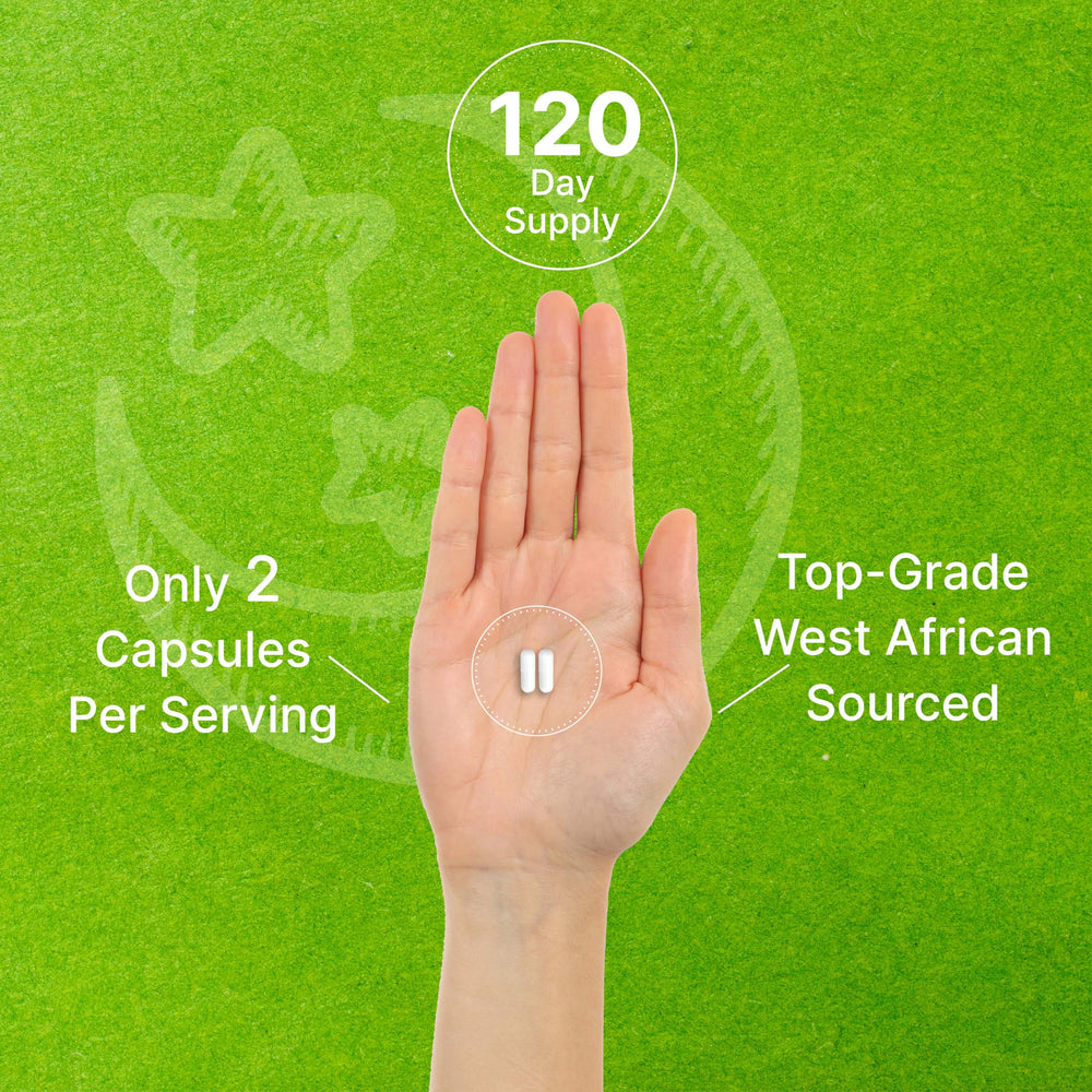 Deal Supplement serving size two capsules illustration for dosing