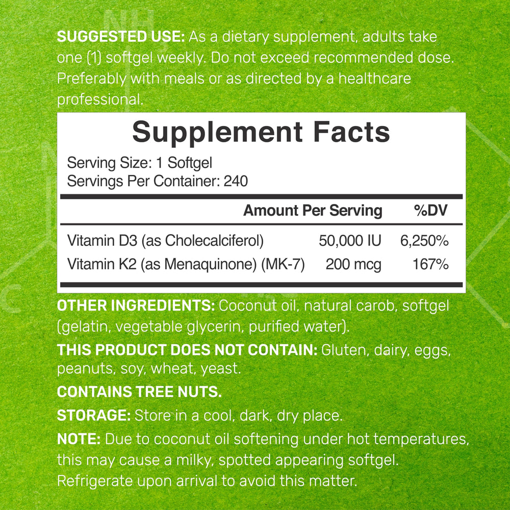 DEAL SUPPLEMENT close-up of softgels highlighting compact weekly dose.
