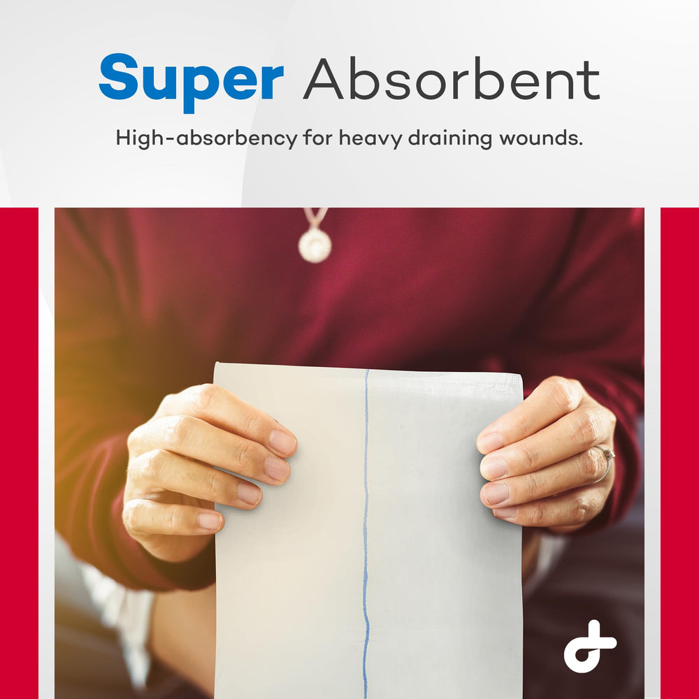 Dealmed pad features sealed edges to prevent leakage and maintain cleanliness.