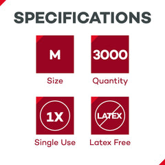 Dealmed latex-free prep pads ideal for safe skin and equipment cleaning