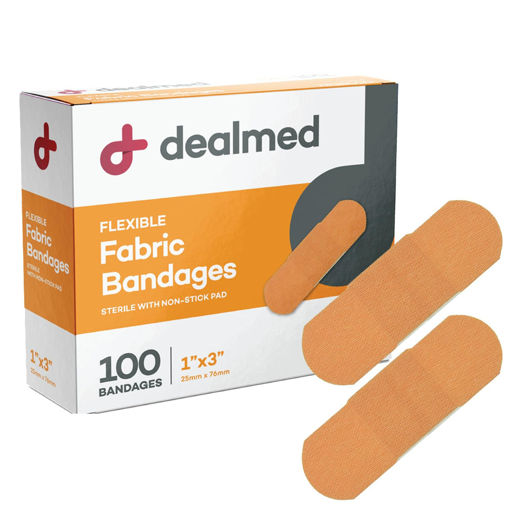 Uso clínico de vendajes Dealmed, adhesivo confiable para personal médico.
